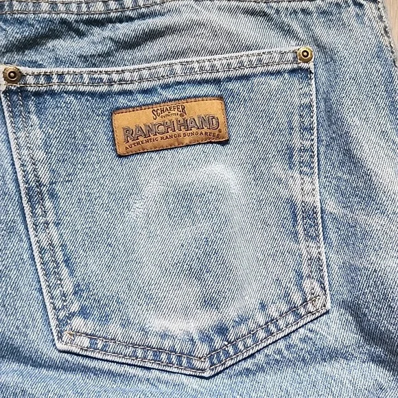 Vintage Schaefer Outfitter Ranch Hand Denim Jeans Classic Relaxed Fit Sz 35×38 - Picture 10 of 11